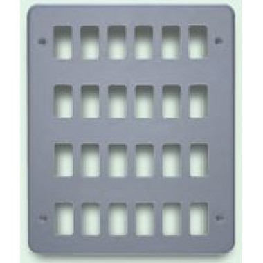 24 GANG SURFACE METALCLAD GRID PLATE