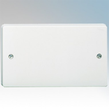2 GANG BLANK PLATE