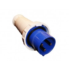 63a 2P+E 200-250v Plug 6H. IP67