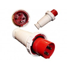 63a 3P+E 380-415v Plug 6H. IP67