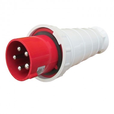 125a 3P+N+E 380-415v Plug 6H. IP67