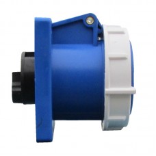 16a 2P+E 200-250v Panel Socket. IP67