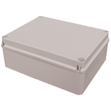 240 x 190 x 90mm IP56 Junction Box with Plain Side