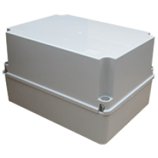 300 x 220 x 180mm IP56 Junction Box with Plain Sid 300 x 220 x 180mm IP56 Junction Box with Plain Sid