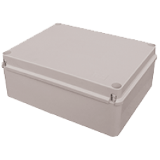 380 x 300 x 120mm IP56 Junction Box with Plain Sid 380 x 300 x 120mm IP56 Junction Box with Plain Sid