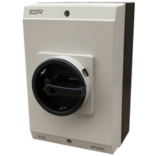 25a 4 Pole 1000v DC Rotary Isolator, IP65. Encl Si 25a 4 Pole 1000v DC Rotary Isolator, IP65. Encl Si