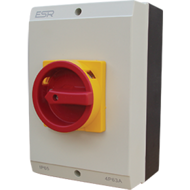 32a 4 Pole Rotary Isolator, IP65. Encl Size -115x1