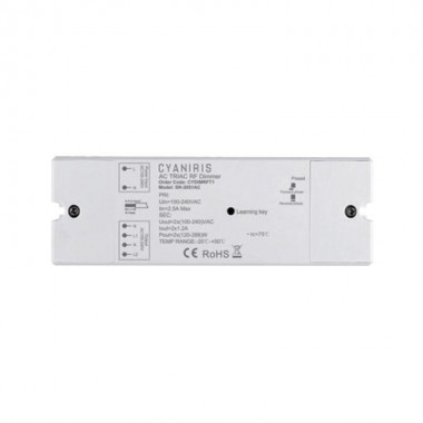 RF Controlled Triac Dimmer Module with Remote Cont