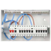 MK Sentry 10 Way Flexible Dual 100A RCD Metal Clad Consumer Unit with 10 x MCBs MK Sentry 10 Way Flexible Dual 100A RCD Metal Clad Consumer Unit with 10 x MCBs