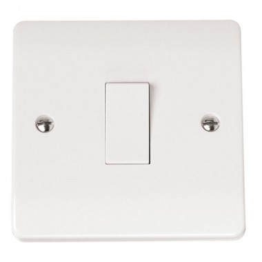 MODE 10AX 1 Gang 1 Way Plate Switch