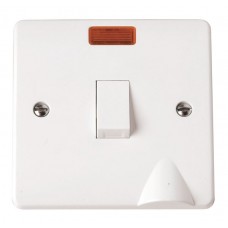 MODE 20A DP Switch With Flex Outlet & Neon MODE 20A DP Switch With Flex Outlet & Neon