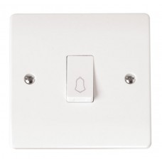 MODE 10AX 1 Gang 1 Way Retractive Switch ‘Bell’ MODE 10AX 1 Gang 1 Way Retractive Switch ‘Bell’