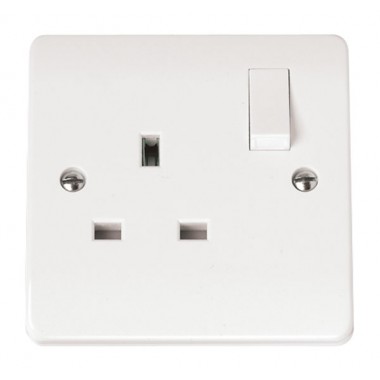 MODE 13A 1 Gang DP Switched Socket Outlet