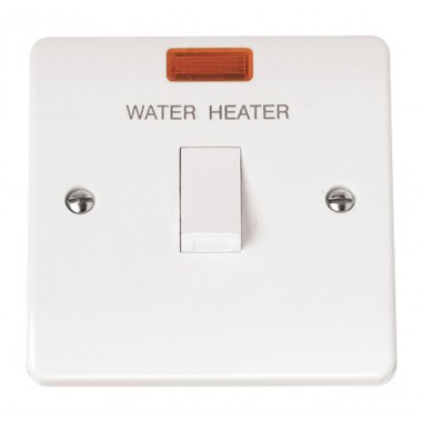 MODE 20A DP Switch With Neon ‘Water Heater’