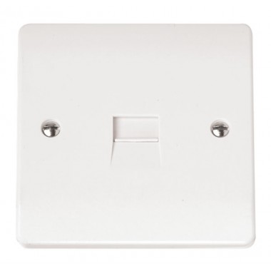 MODE Single Telephone Outlet - Secondary