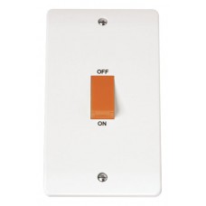 MODE 45A 2 Gang Single Cooker Switch MODE 45A 2 Gang Single Cooker Switch