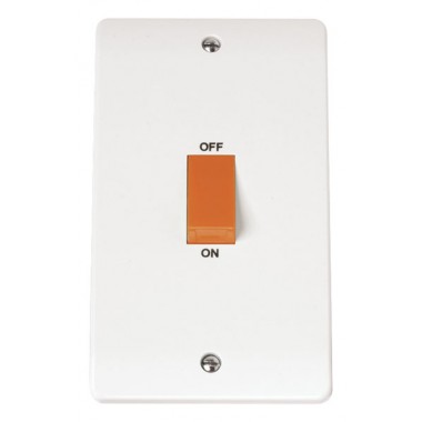 MODE 45A 2 Gang Single Cooker Switch