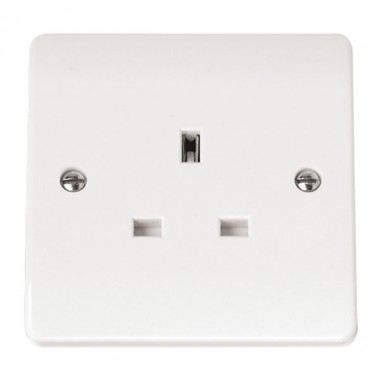 MODE 13A 1 Gang Socket Outlet (Twin Earth Terminals)