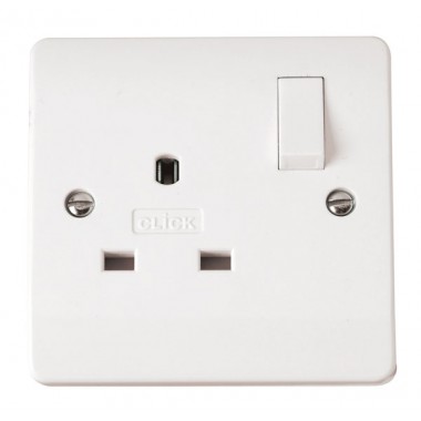 MODE 13A 1 Gang DP Switched Non-Standard Socket Outlet