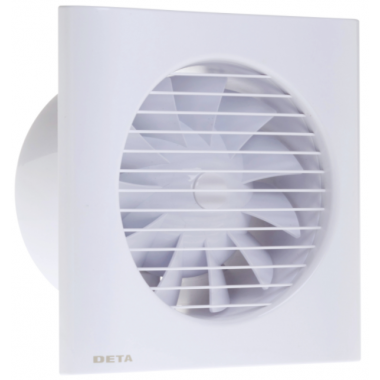 Deta 4660 Extractor Fan 150mm White Deta 4660 Extractor Fan 150mm White