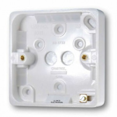 1 GANG 20mm SURFACE BOX